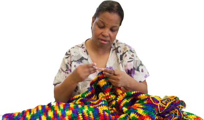 womanKnit
